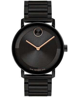Movado Men's Bold Evolution 2.0 Swiss Quartz Ionic Plated Steel Watch 40mm