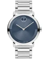 Movado Men's Bold Evolution 2.0 Swiss Quartz -Tone Stainless Steel Watch 40mm