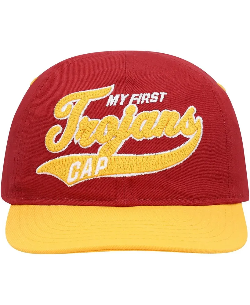 Infant Boys and Girls Cardinal, Gold Usc Trojans Old School Slouch Flex Hat