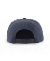 Men's '47 Brand Navy Denver Nuggets Sure Shot Captain Snapback Hat