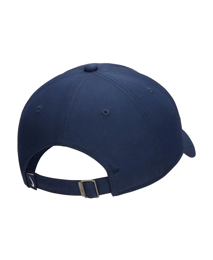 Men's Nike Navy Swoosh Lifestyle Club Adjustable Performance Hat