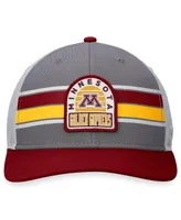 Men's Top of the World Gray, Maroon Minnesota Golden Gophers Aurora Trucker Adjustable Hat