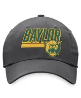 Men's Top of the World Charcoal Baylor Bears Slice Adjustable Hat