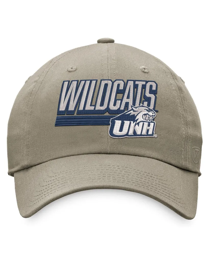 Men's Top of the World Khaki New Hampshire Wildcats Slice Adjustable Hat