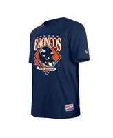 Men's New Era Navy Denver Broncos Team Logo T-shirt