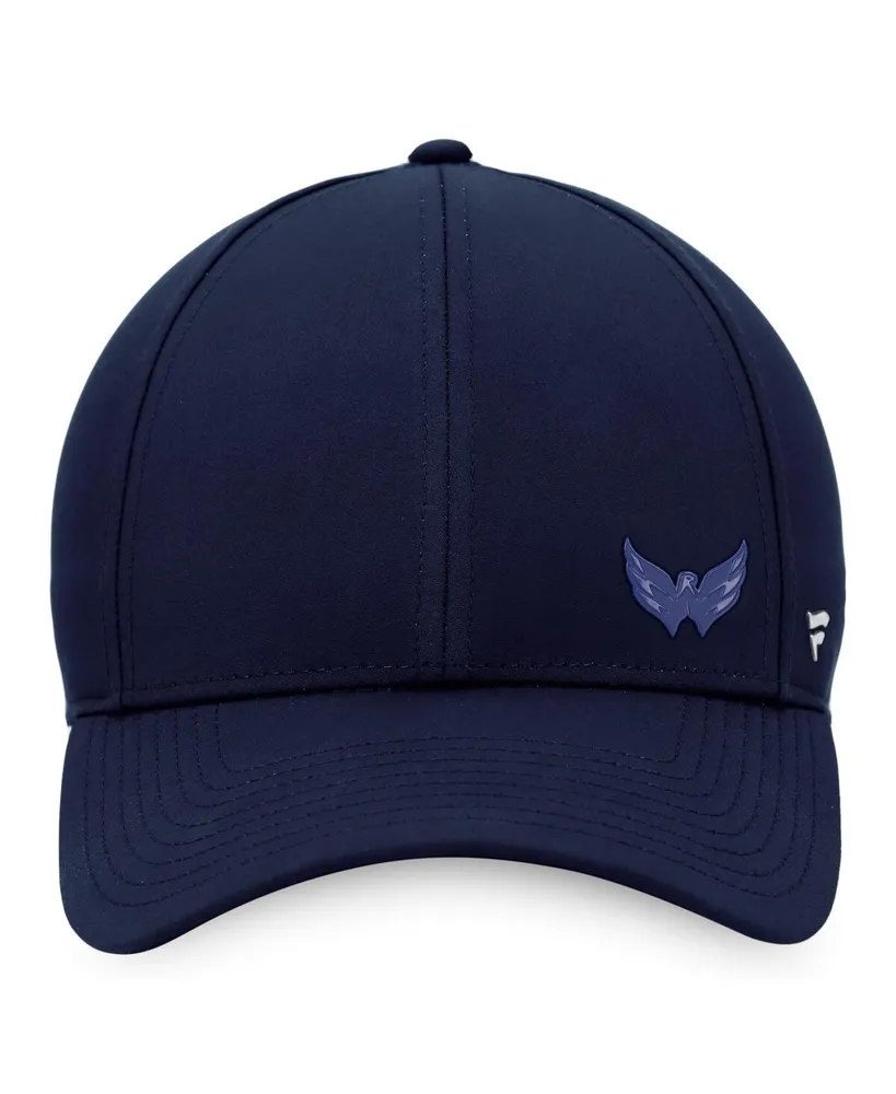 Women's Fanatics Navy Washington Capitals Authentic Pro Road Structured Adjustable Hat