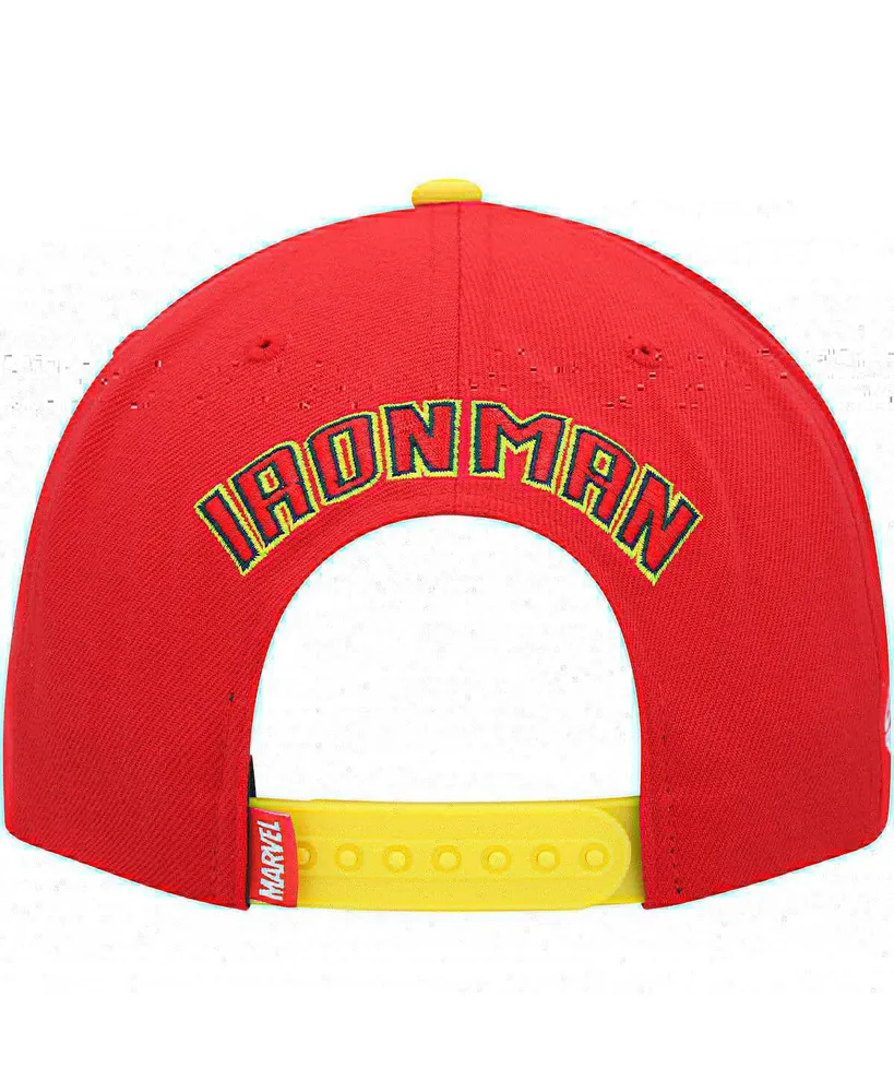 Men's Marvel Red Iron Man Snapback Hat