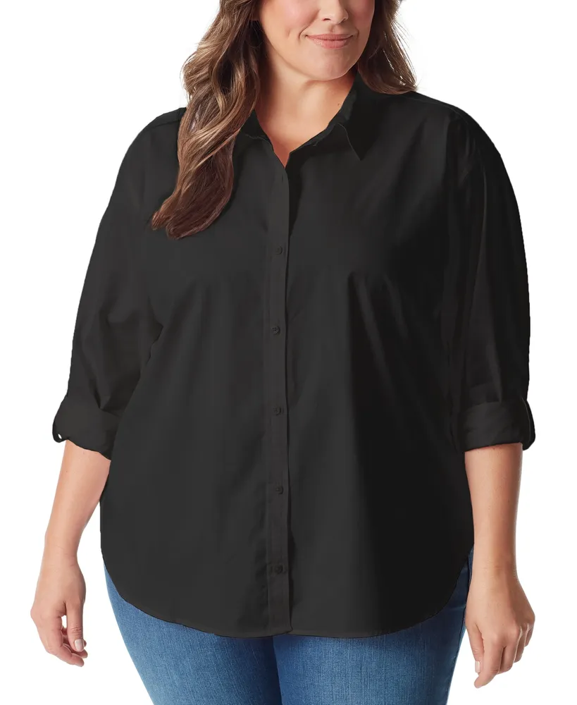 Gloria Vanderbilt Women's Amanda Button-Front Shirt - Macy's