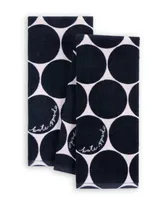 kate spade new york Joy Dot Kitchen Towels 2 Pack Set, 17" x 28"