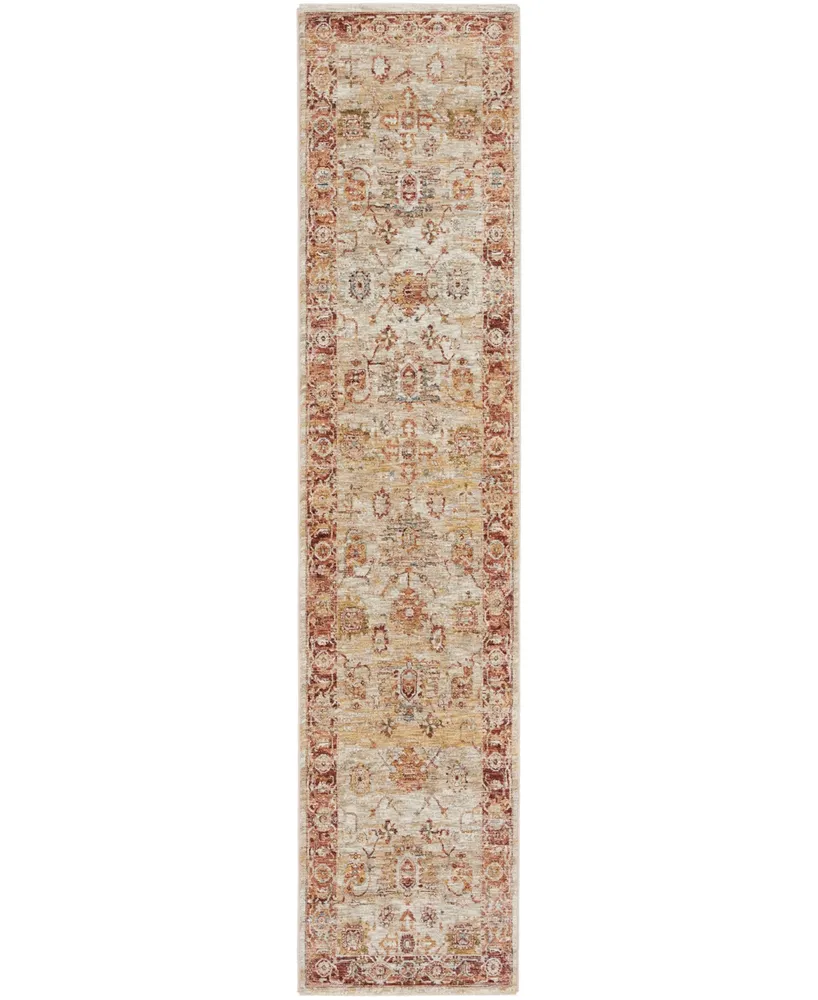 Nourison Home Sahar SHR02 2'3" x 10'2" Runner Area Rug