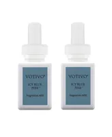 Pura and Votivo - Icy Blue Pine - Fragrance for Smart Home Air Diffusers - Room Freshener - Aromatherapy Scents for Bedrooms & Living Rooms