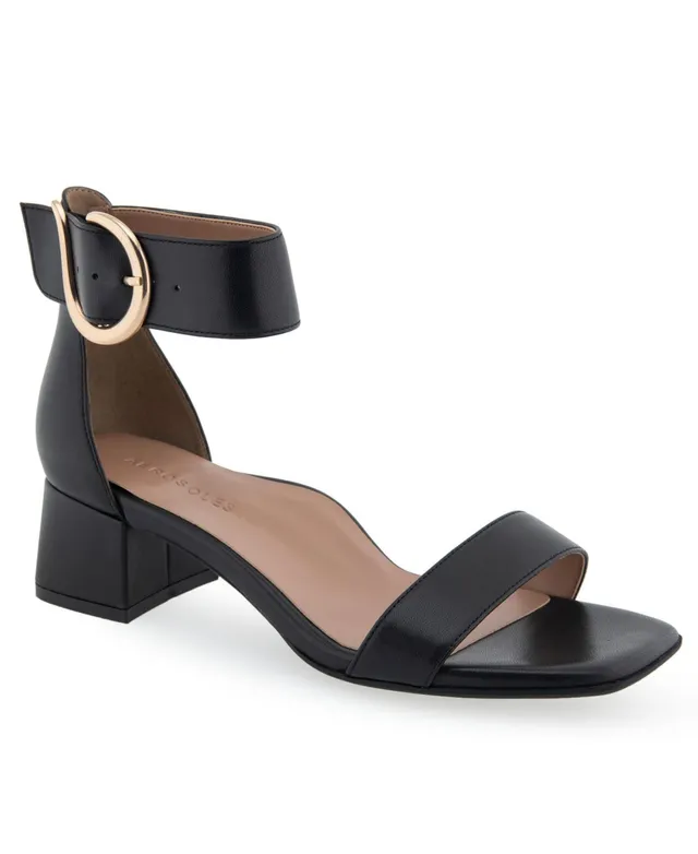 Aerosoles Essex Block Heel Dress Sandals - Macy's