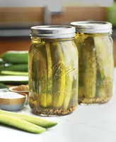 Ball 8 Piece Wide Mouth Quart Mason Jars with Lids and Bands