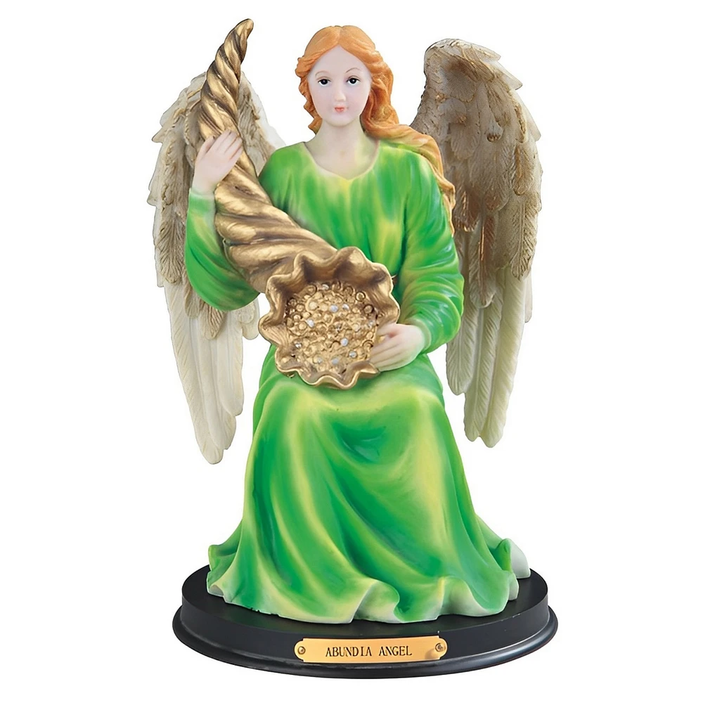 Fc Design 12"H Abundia Angel Statue Angel of Abundance Holy Figurine Religious Decoration Home Decor Perfect Gift for House Warming, Holidays and Birt