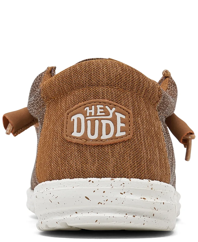 Hey Dude Men's Wally Sport Knit Casual Moccasin Sneakers from Finish Line