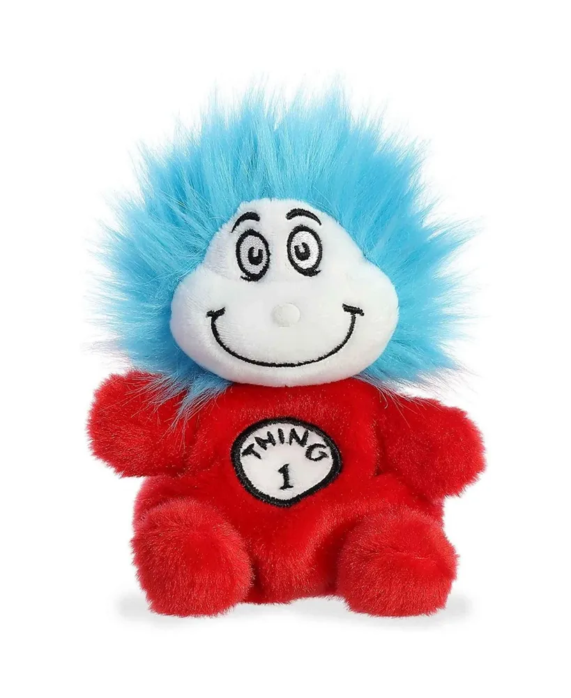 Aurora Mini Palm Pals Thing One Dr. Seuss Whimsical Plush Toy Red 5"