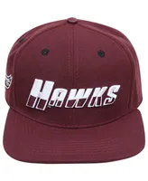 Men's Pro Standard Maroon Maryland Eastern Shore Hawks Evergreen Hawks Snapback Hat