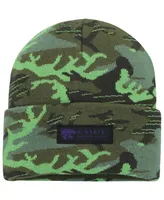 Men's Nike Camo Kansas State Wildcats Veterans Day Cuffed Knit Hat