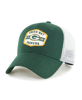 Men's Green, White Green Bay Packers Gannon Snapback Hat