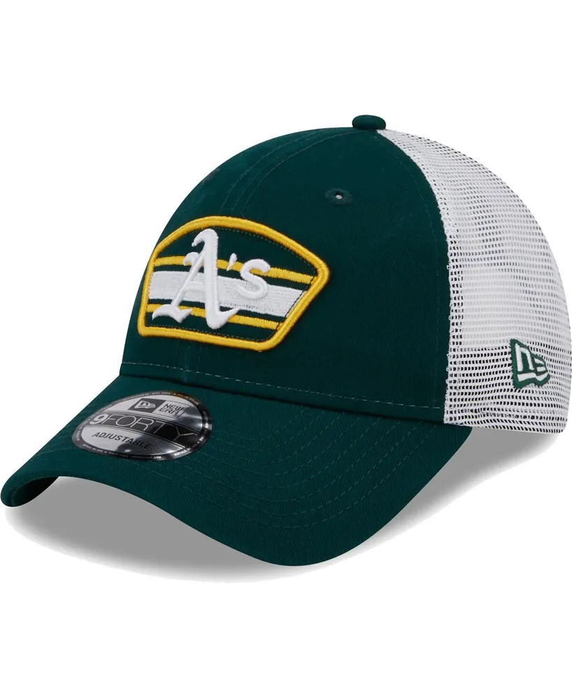 Men's New Era Green Oakland Athletics 9/11 Memorial Side Patch 59FIFTY Fitted Hat