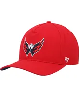 Men's '47 Brand Red Washington Capitals Primary Hitch Snapback Hat