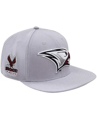 Men's Pro Standard Gray North Carolina Central Eagles Evergreen Mascot Snapback Hat