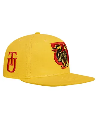 Men's Pro Standard Gold Tuskegee Golden Tigers Evergreen Tu Snapback Hat