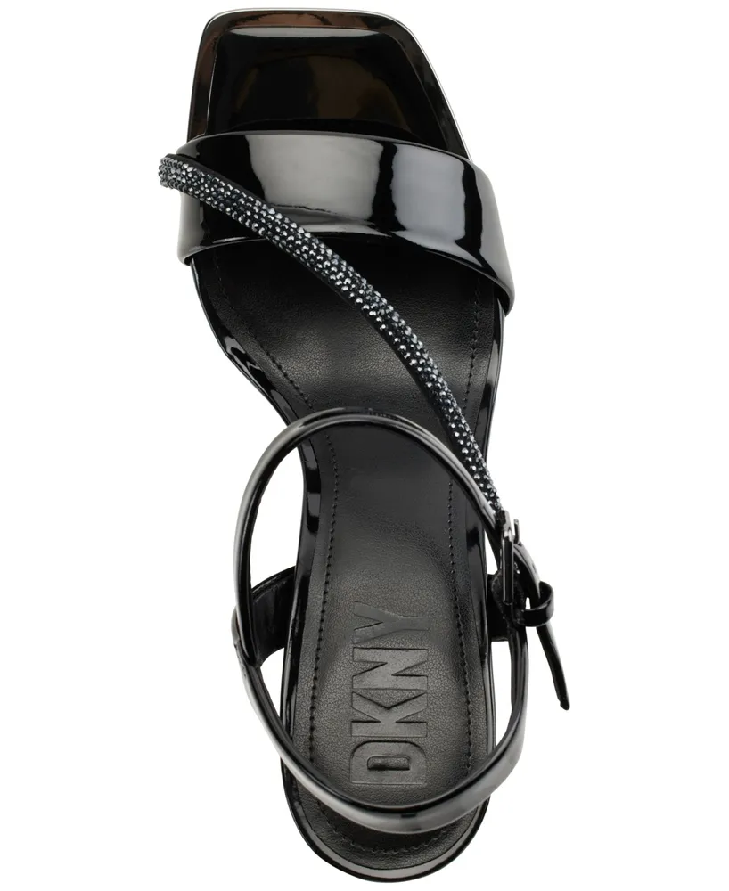 Dkny Briela Square-Toe Strappy Platform Dress Sandals