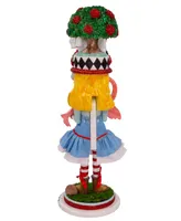 Kurt Adler 19" Hollywood Alice with Flamingo Nutcracker