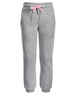 Epic Threads Little Girls Solid Fleece Jogger Pants, Created for Macy's