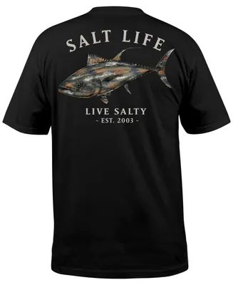 Salt Life Men's Tuna Journey Short-Sleeve Graphic Pocket T-Shirt