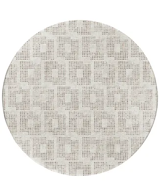 Addison Eleanor Outdoor Washable AER31 8' x Round Area Rug