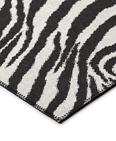 Addison Safari Outdoor Washable ASF31 2'3" x 7'6" Runner Area Rug