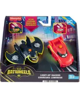 BatWheels Fisher-Price Dc Light-up Toy Cars, Redbird and Batwing, 2-Piece Preschool Toys Set - Multi