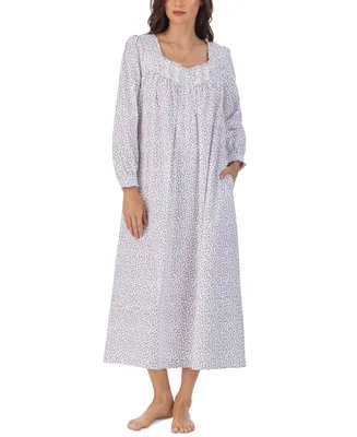 Eileen West Women's Cotton Flannel Floral Nightgown