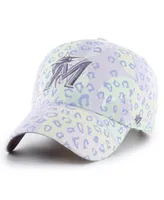 Women's '47 Brand Purple Miami Marlins Cosmic Clean Up Adjustable Hat