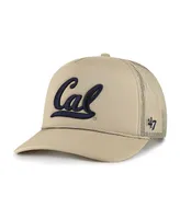 Men's '47 Brand Khaki Cal Bears Foam Front Mesh Trucker Snapback Hat