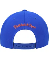 Men's Mitchell & Ness Blue New York Knicks Paint By Numbers Snapback Hat