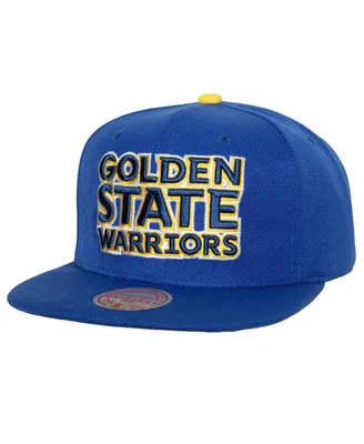 Men's Mitchell & Ness Royal Golden State Warriors 2013 Nba Draft Commemorative Snapback Hat