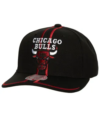 Men's Mitchell & Ness Black Chicago Bulls Hardwood Classics 1998 Nba Draft Commemorative Adjustable Hat