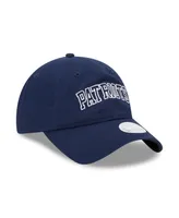 Women's New Era Navy New England Patriots Collegiate 9TWENTY Adjustable Hat