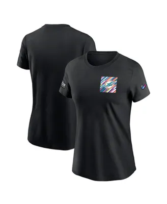 New York Jets Nike Women's 2023 NFL Crucial Catch Sideline Tri-Blend T-Shirt  - Black