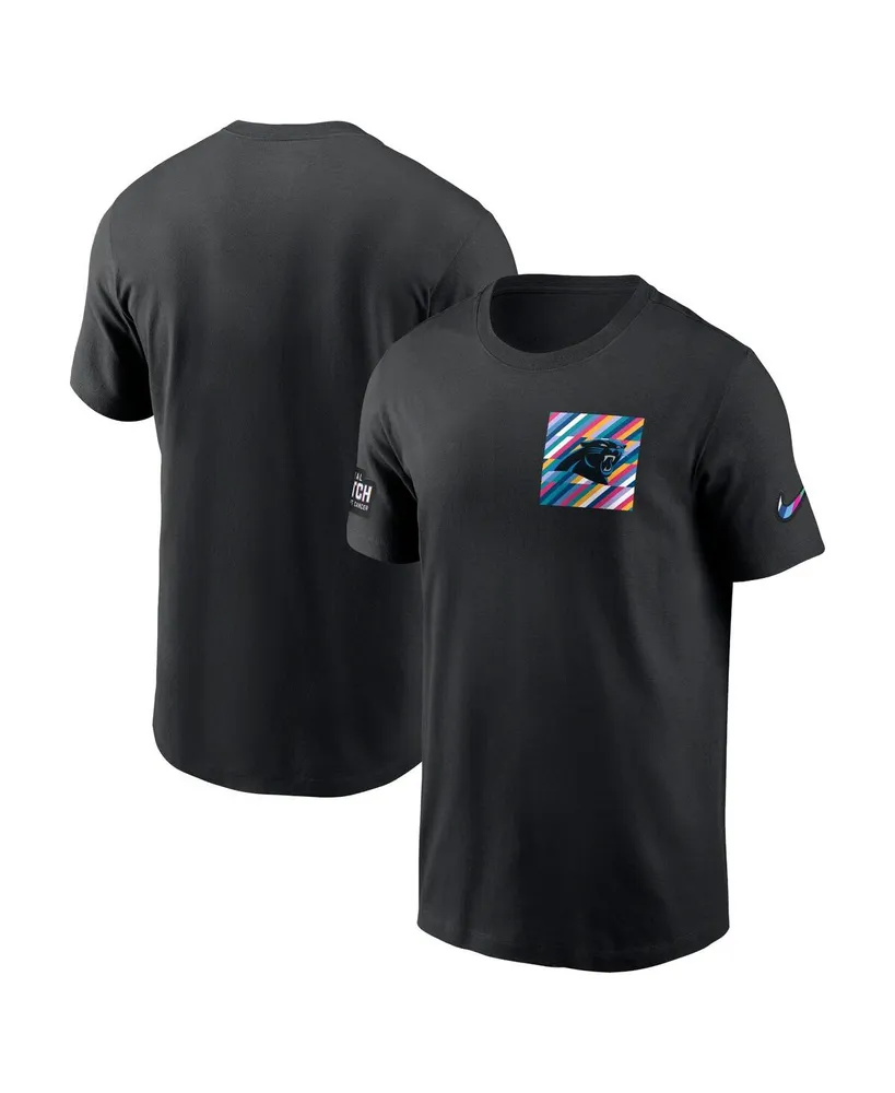 Men's Nike Black Carolina Panthers 2023 Nfl Crucial Catch Sideline Tri-Blend T-shirt