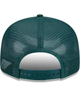 Men's New Era Green Michigan State Spartans Grade Trucker 9FIFTY Snapback Hat