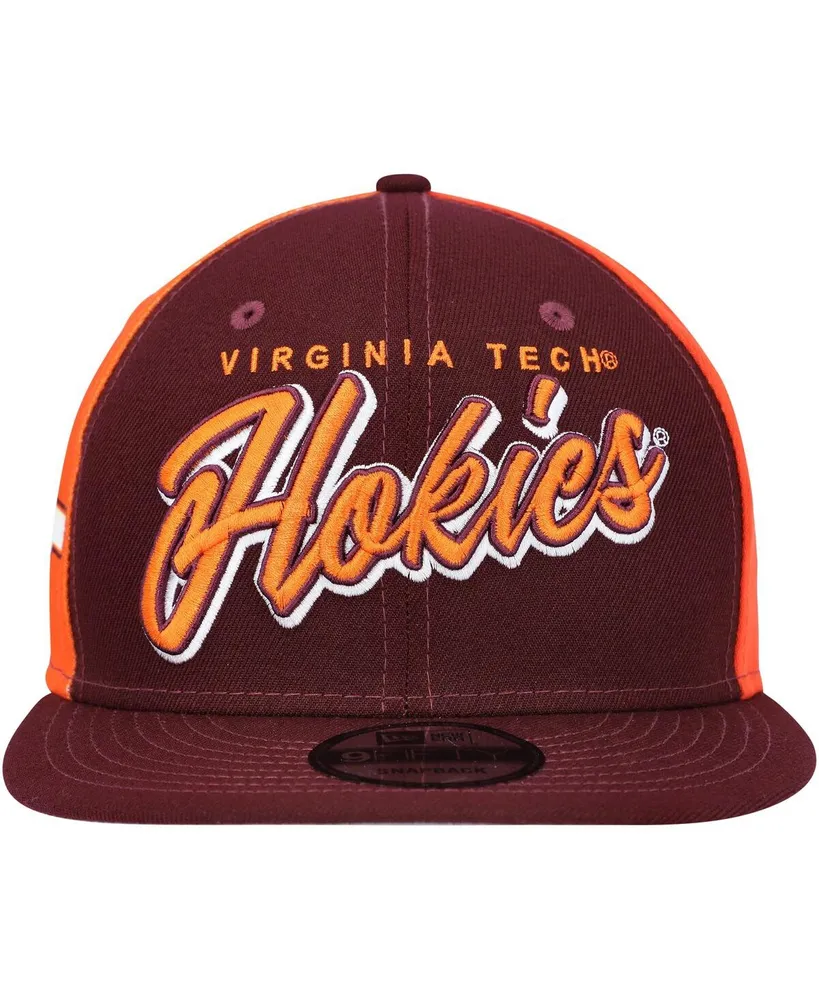 Men's New Era Maroon Virginia Tech Hokies Outright 9FIFTY Snapback Hat