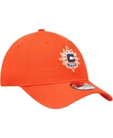 Men's New Era Orange Connecticut Sun Core Logo 9TWENTY Adjustable Hat