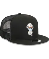 Men's New Era Black Rugrats Tommy Trucker 9FIFTY Snapback Hat