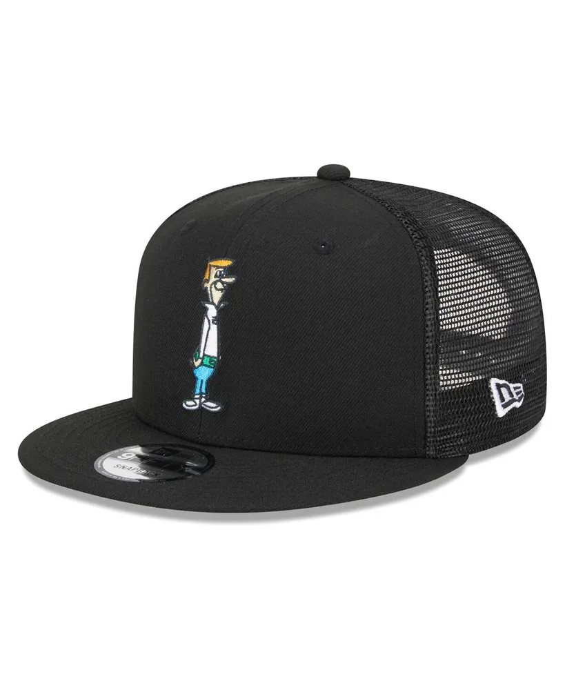 Men's New Era Black The Jetsons George Jetson Trucker 9FIFTY Snapback Hat