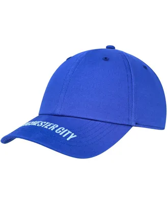 Men's Blue Sky Manchester City City Adjustable Hat