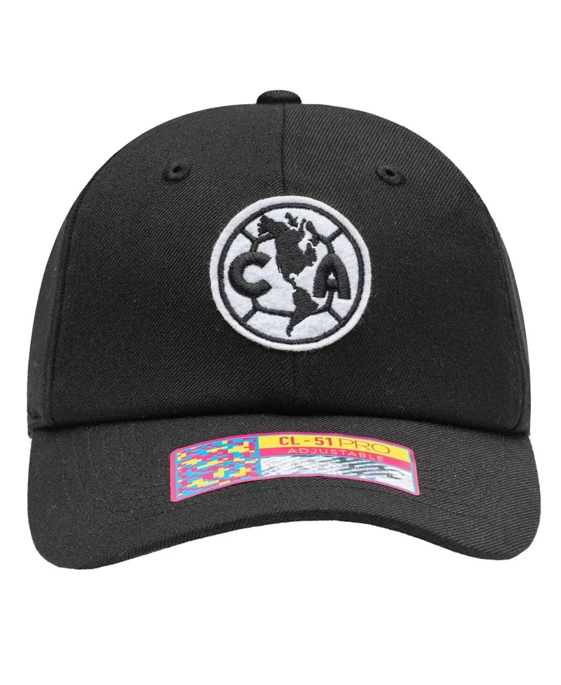 Men's Black Club America Berkeley Classic Adjustable Hat
